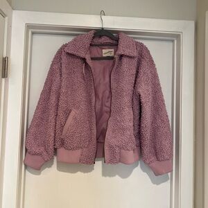 Universal Thread Pink Sherpa Jacket